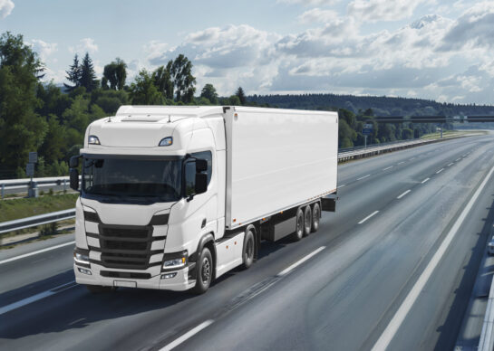 blank-cargo-truck-road